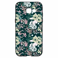 Чехол для Samsung A5 2017 Birds and summer flowers - PrintSalon