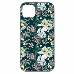 Чехол для iPhone 14 Plus Birds and summer flowers - PrintSalon