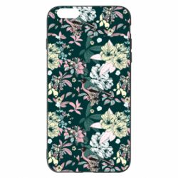 Чехол для iPhone 6 Plus/6S Plus Birds and summer flowers