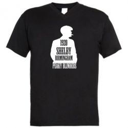 Мужская футболка  с V-образным вырезом Birmingham 1920 - PrintSalon