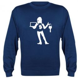 Cвитшот Bitcoin and money - PrintSalon