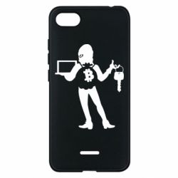 Чехол для Xiaomi Redmi 6A Bitcoin and money - PrintSalon