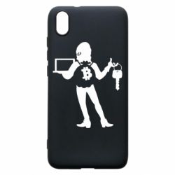 Чехол для Xiaomi Redmi 7A Bitcoin and money - PrintSalon