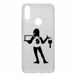 Чехол для Xiaomi Redmi 7 Bitcoin and money - PrintSalon
