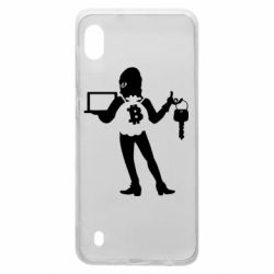 Чехол для Samsung A10 Bitcoin and money