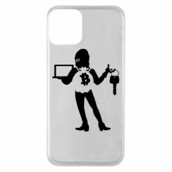 Чехол для iPhone 11 Bitcoin and money - PrintSalon