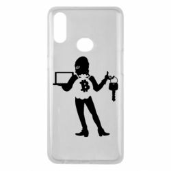 Чехол для Samsung A10s Bitcoin and money - PrintSalon