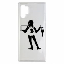 Чехол для Samsung Note 10 Plus Bitcoin and money