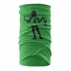 Бандана Bitcoin and money - PrintSalon