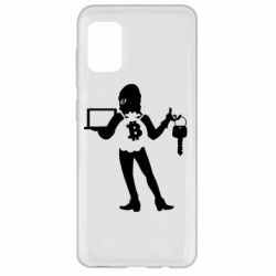 Чехол для Samsung A31 Bitcoin and money - PrintSalon