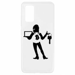 Чехол для Samsung A32 4G Bitcoin and money - PrintSalon