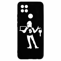 Чехол для Oppo A15s/A15 Bitcoin and money - PrintSalon