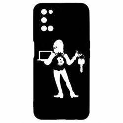 Чехол для Oppo A52/A72/A92 Bitcoin and money - PrintSalon