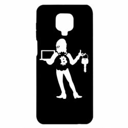 Чехол для Xiaomi Redmi Note 9S/9Pro/9Pro Max Bitcoin and money - PrintSalon