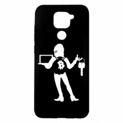 Чехол для Xiaomi Redmi Note 9/Redmi 10X Bitcoin and money - PrintSalon