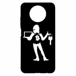 Чехол для Xiaomi Redmi Note 9 5G/Redmi Note 9T Bitcoin and money - PrintSalon