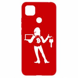 Чехол для Xiaomi Redmi 9c Bitcoin and money