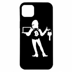 Чехол для iPhone 14 Plus Bitcoin and money - PrintSalon