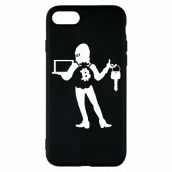 Чехол для iPhone 7 Bitcoin and money - PrintSalon