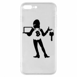 Чехол для iPhone 7 Plus Bitcoin and money - PrintSalon