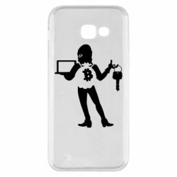 Чехол для Samsung A5 2017 Bitcoin and money