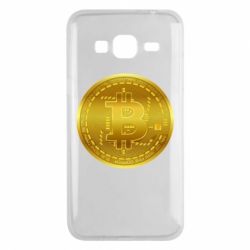 Чехол для Samsung J3 2016 Bitcoin coin - PrintSalon