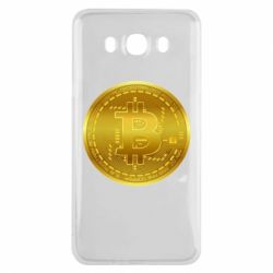 Чехол для Samsung J7 2016 Bitcoin coin