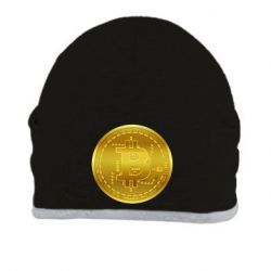 Шапка Bitcoin coin - PrintSalon