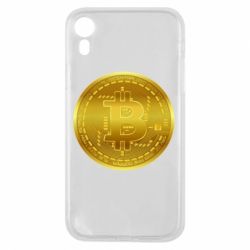 Чехол для iPhone XR Bitcoin coin - PrintSalon