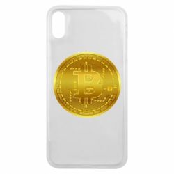 Чехол для iPhone Xs Max Bitcoin coin - PrintSalon