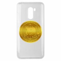 Чехол для Xiaomi Pocophone F1 Bitcoin coin - PrintSalon