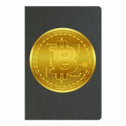 Блокнот с принто Bitcoin coin - PrintSalon