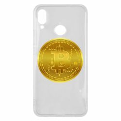 Чехол для Huawei P Smart Plus 2018 Bitcoin coin