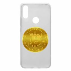 Чехол для Xiaomi Redmi 7 Bitcoin coin - PrintSalon