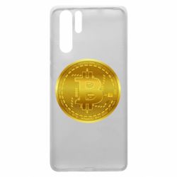 Чехол для Huawei P30 Pro Bitcoin coin - PrintSalon