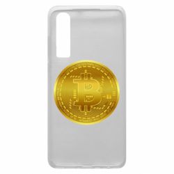 Чехол для Huawei P30 Bitcoin coin - PrintSalon