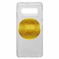 Чехол для Samsung S10+ Bitcoin coin - PrintSalon