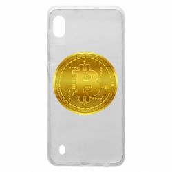 Чехол для Samsung A10 Bitcoin coin
