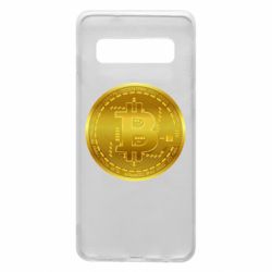 Чехол для Samsung S10 Bitcoin coin - PrintSalon