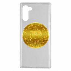 Чехол для Samsung Note 10 Bitcoin coin - PrintSalon