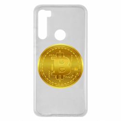 Чехол для Xiaomi Redmi Note 8 Bitcoin coin - PrintSalon