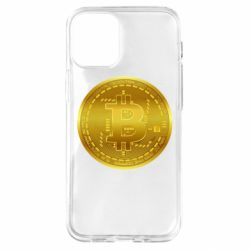 Чехол для iPhone 12 mini Bitcoin coin - PrintSalon