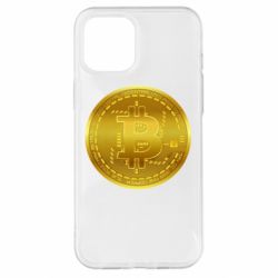 Чехол для iPhone 12 Pro Max Bitcoin coin - PrintSalon
