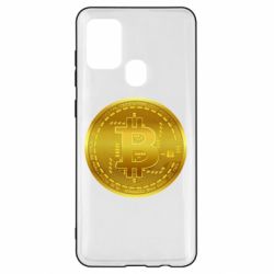 Чехол для Samsung A21s Bitcoin coin - PrintSalon