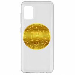 Чехол для Samsung A31 Bitcoin coin - PrintSalon