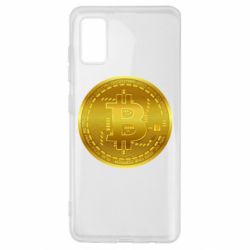 Чехол для Samsung A41 Bitcoin coin - PrintSalon