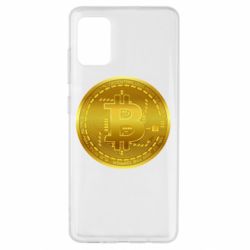 Чехол для Samsung A51 Bitcoin coin - PrintSalon