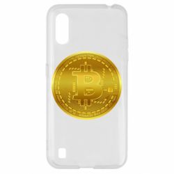 Чехол для Samsung A01/M01 Bitcoin coin-PrintSalon Чехол для Samsung A01/M01 Bitcoin coin