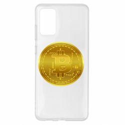 Чехол для Samsung S20+ Bitcoin coin - PrintSalon