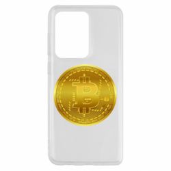 Чехол для Samsung S20 Ultra Bitcoin coin - PrintSalon